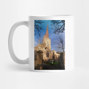 St John the Baptist Church Burford Cotswolds Mug